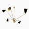 Five Star Ceiling Light in Brass, Image 2