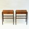Teak and Brass Night and Side Tables, Sweden, 1960s, Set of 2, Image 3