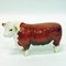 Brown and White Ceramic Hereford Bull from Beswick, England, 1950s, Image 2