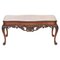 Antique Carved Burr Walnut Coffee Table, Image 1