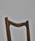 Stuhl aus patiniertem Mahagoni im Stil von Fritz Hansen, Dänemark 11