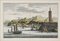 Pieter Van Der Aa, Vue de Hukoen / Anning / Nanjing, Set de 3 1