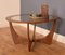 Teak Fresco Teak & Glass Astro Coffee Table by Victor Wilkins 2