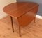 Teak Drop Leaf Gate Leg Dining Table by Victor Wilkins, 1960s 7