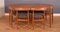Teak Roundette Teak Dining Table and Chairs by Hans Olsen, 1960s, Set of 7, Image 8