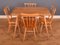 Table Ercol 393 Vintage & 4 391 Dining Chairs by Lucian Ercolani, Set of 5 4