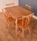 Vintage Ercol 393 Table & 4 391 Dining Chairs by Lucian Ercolani, Set of 5 5