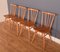 Vintage Ercol 393 Table & 4 391 Dining Chairs by Lucian Ercolani, Set of 5, Image 11