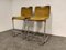 Tabourets de Bar Cantilever Vintage en Cuir, 1960s, Set de 2 4