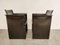 Leather Side Chairs by Tito Agnoli for Matteo Grassi, 1970s, Set of 2, Image 8