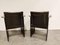 Leather Side Chairs by Tito Agnoli for Matteo Grassi, 1970s, Set of 2 7