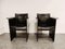 Leather Side Chairs by Tito Agnoli for Matteo Grassi, 1970s, Set of 2 4