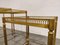 Gilt Metal Neoclassical Nesting Tables, 1950s, Set of 3 9