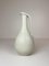 Grand Vase Mid-Century Blanc et Gris par Gunnar Nylund, Suède 2