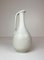 Große Mid-Century Vase in Weiß & Grau von Gunnar Nylund, Schweden 6