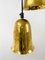 Swedish Brass Pendant Lamps by Boréns, Set of 2 4