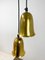 Swedish Brass Pendant Lamps by Boréns, Set of 2 3