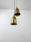 Swedish Brass Pendant Lamps by Boréns, Set of 2 8