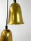 Swedish Brass Pendant Lamps by Boréns, Set of 2 5