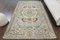 Turkish Vintage Oushak Green Rug 2