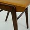 Austrian Mid-Century Beech and Cognac Brown Leather Stool by Franz Schuster, Image 12