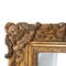 Specchio rettangolare imperatore in legno intagliato a mano oro, Spagna, anni '70, Immagine 3