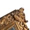 Neoclassical Empire Rectangular Gold Hand Carved Wooden Mirror, Spain, 1970s, Image 5