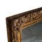 Neoclassical Empire Rectangular Gold Hand Carved Wooden Mirror, Spain, 1970s 4