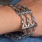 Manschettenarmband aus Silber, 19. Jh 11