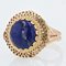 4,25 Carat Ring aus Lapis Lazuli 18 Karat Gelbgold, 1960er 6