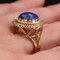 Bague 4,25 Carat Lapis Lazuli en Or Jaune 18 Carats, 1960s 9