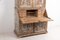 18th Century Swedish Baroque Pine Bureau Cabinet, Image 9