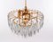 Crystal & Gold Plated Chandelier from Lobmeyr / Bakalowits & Sons, 1960s 4