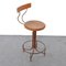 Industrial Archeology Technical Stool, 1940s, Image 1