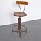 Industrial Archeology Technical Stool, 1940s, Image 2