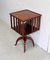 Small Rotating Cherry Wood Bookcase, 1940s 3