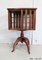 Small Rotating Cherry Wood Bookcase, 1940s, Image 27