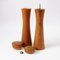 Teak Pepper Grinder and Salt Shaker from Holzmanufaktur Oberaichen, 1960s, Set of 2 5