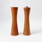 Teak Pepper Grinder and Salt Shaker from Holzmanufaktur Oberaichen, 1960s, Set of 2 2