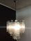 Murano Glass Tube Chandelier with 36 Smoked and Clear Glass Tubes 13