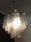 Murano Glass Tube Chandelier with 36 Smoked and Clear Glass Tubes 10