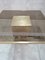 Square Smoked Glass and Bronze Dining Table by Jenalzi, 1970s 5