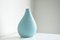 Hellblaue Mid-Century Reptil Vase von Stig Lindberg für Gustavsberg 3