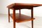 Dänischer Vintage Couchtisch aus Teak mit Ablage, 1960er 6