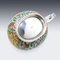 20th Century Russian Solid Silver & Shaded Enamel Kovsh from Maria Semenova, 1910s 6