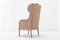 19th Century French Carved Wood Wing Chair, Image 6