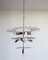Large Murano Glass Tube 3-Tier Chandelier from Venini, 1980s, Image 5