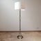 Mid-Century Leather and Iron Floor Lamp by Jean-Pierre Ryckaert 15