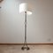 Mid-Century Leather and Iron Floor Lamp by Jean-Pierre Ryckaert 4