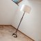 Lámpara de pie Mid-Century de cuero y hierro de Jean-Pierre Ryckaert, Imagen 16